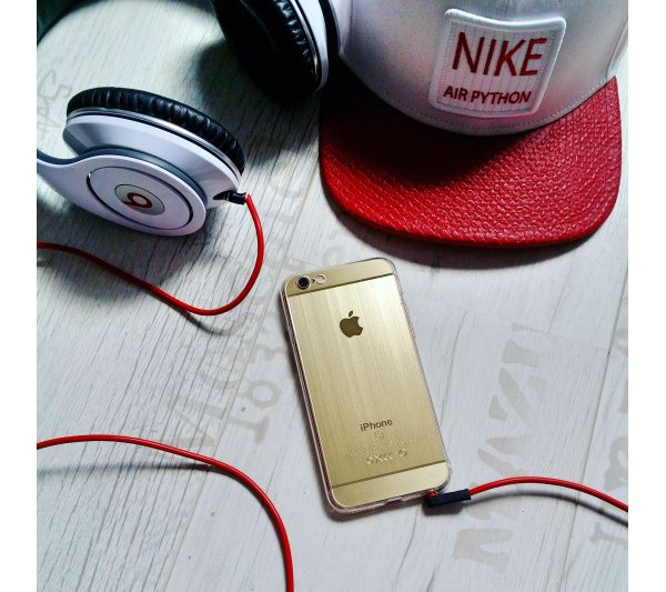Kryt Fancy iPhone 6/6S - zlatý